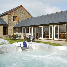Gardens and Hot Tub